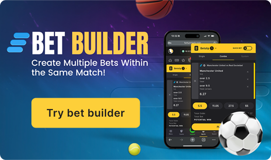 FortuneJack Bet Builder promo – create custom crypto sports bets and boost your odds