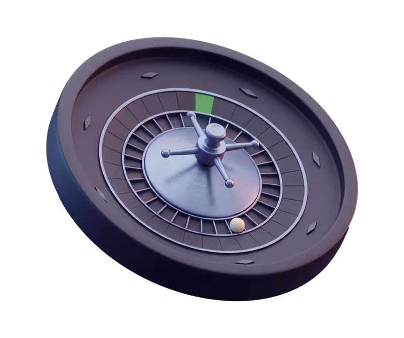 3D roulette wheel